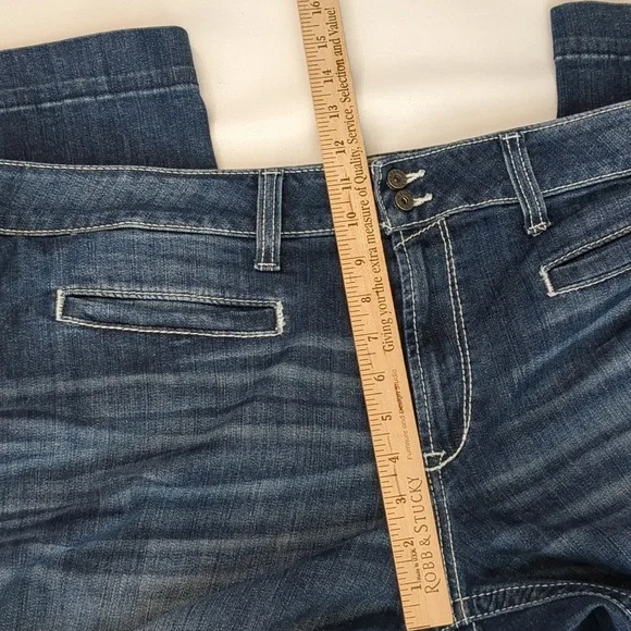 Ariat Women's Straight Leg Jeans - Blue - Picture 14 of 16